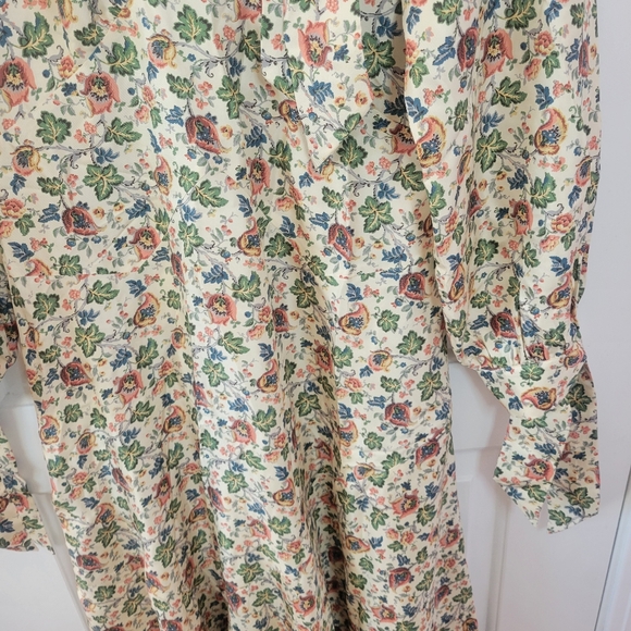 Doen Alda Dress Ivory Mulberry Vine Flora Size Small - Picture 7 of 11